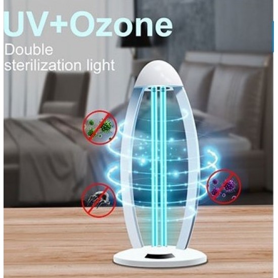 Antibakteriální UV lampa  IQ-OSL germicidal lamp s ozónem  black (černá)