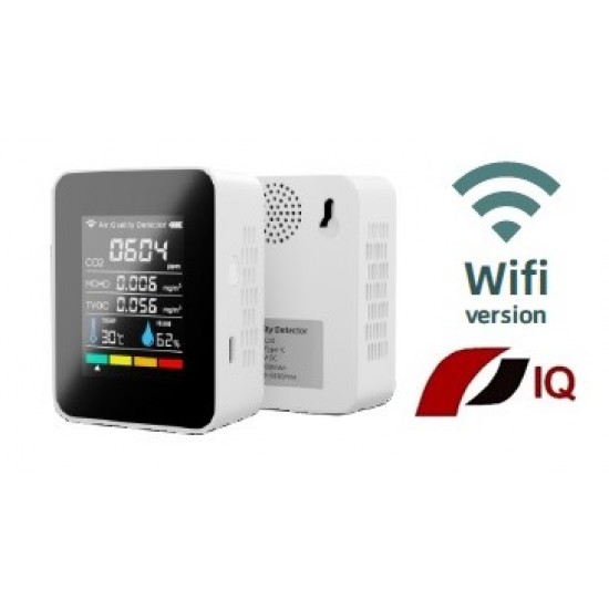 Měřič kvality vzduchu a CO2 - model IQ-PG wifi